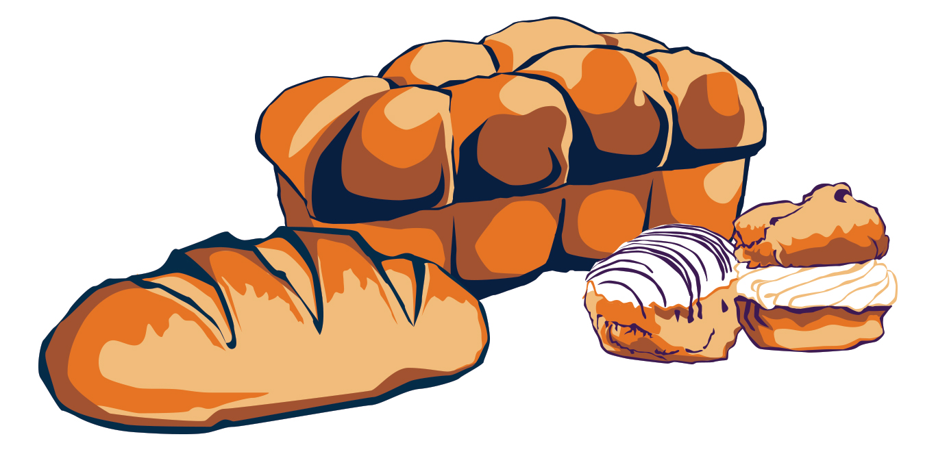 Mad Bakers Logo Illustrations
