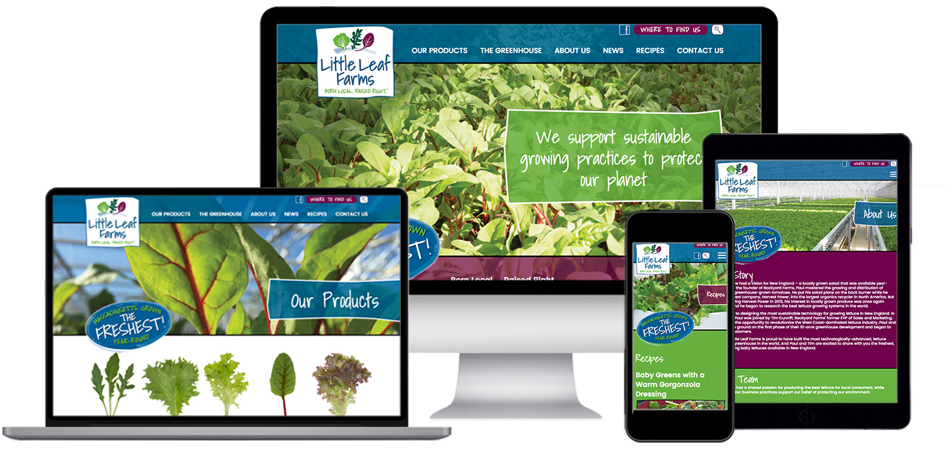 Little Leaf Farms Website